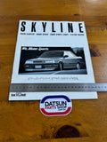 Nissan Skyline R31 Japanese Brochure