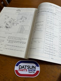 Datsun 1200 B110 Service Manual Chassis and Body Used