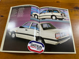 Nissan Skyline R31 Sales Brochure