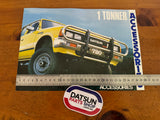 Datsun Nissan 720 Accessories Sales Brochure Used