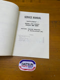 Datsun 620 Service Manual Sup. 1500 Used