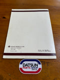 Nissan 720 4wd Service Manual Used Datsun.