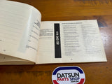 Datsun 910 Bluebird Owners Manual Used Genuine