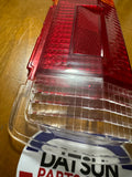 Datsun 1200 Sedan LH Tail Light Lens Nos