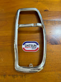 Datsun 200B 810 Wagon RH Tail Light Chrome Surround Used