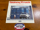 Nissan Datsun 1200 Sunny Truck Early JDM Advertising Folder Used