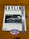 Nissan Skyline R31 Japanese Brochure