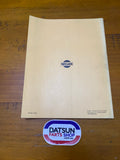 Datsun 620 Service Manual Sup. 1500 Used