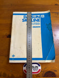 Nissan Datsun Skyline C210 Service Manual Used