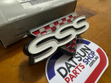 Datsun 910 Bluebird SSS Grill Badge Nos Genuine