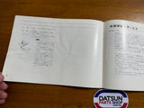 Datsun Skyline 2000Gt C111 Series Japanese Owners Manual Used