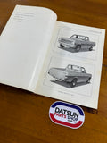 Datsun 1200 Ute B120 Service Bulletin Used.