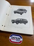 Datsun 1600 Service Manual 510 Used Genuine Nissan