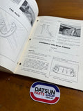 Datsun 1600 Service Manual 510 Used Genuine Nissan