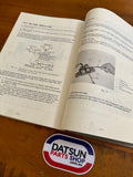 Nissan Engine Model P Service Manual Used Datsun Patrol