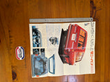 Datsun 1200 Wagon JDM Advertising Folder Used