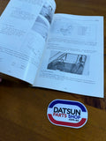 Datsun 1200 Ute B120 Service Bulletin Used.