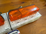 Datsun 1200 JDM Front Combo Light Pair Genuine New Old Stock