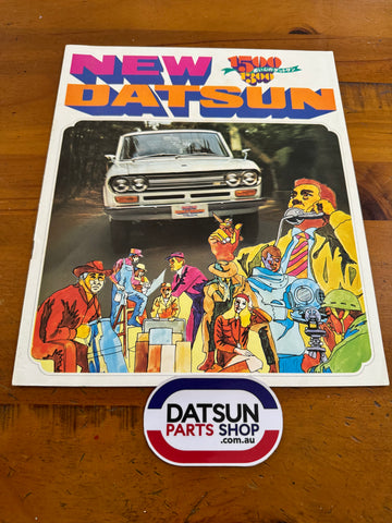 Datsun 521 Jdm Advertising Folder Booklet Used Original