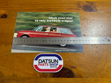 Datsun 411 Bluebird Wagon Sales Brochure