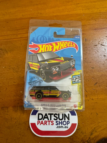 Hot Wheels Datsun Bluebird Wagon 1600 510 Black Momo