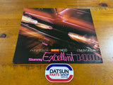 Datsun Sunny 1400 Excellent JDM Advertising Folder Used.