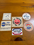 Assorted Datsun Cardboard Coasters x5 Used
