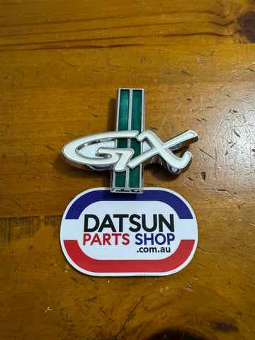 Datsun 1200 GX 1/4 Panel Badge Nos