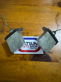 Datsun 1200 Ute Number Plate Light Pair Used Genuine Nissan Parts B120