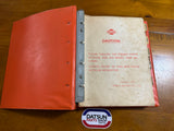 Datsun 1000 1968 Parts Catalog B10 Vb10 Used.