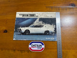 Datsun Skyline 2000Gt C111 Series Japanese Owners Manual Used