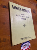 Datsun J13,J15 & J16 Engine Service Manual Used Book