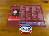 Datsun 910 Bluebird TRX Sales Brochure Used Genuine