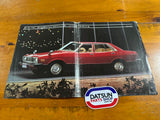 Nissan Stanza Advertising Booklet Folder Japanese Used Datsun