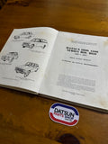 Datsun 1200 Service Manual Gregory’s Used