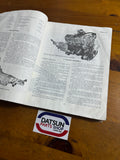 Datsun 1600 Service Manual 510 L16
