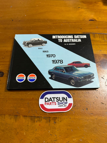 Introducing Datsun to Australia Hard Cover Book