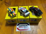 Pit-Road Datsun 1200 Coupe Models x3 1:43 KB110 Sunny GX
