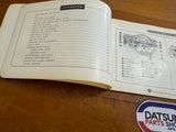 Datsun 1000 Owners Manual B10 Used.