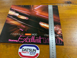 Datsun Sunny 1400 Excellent JDM Advertising Folder Used.