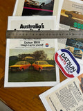Assorted Datsun Magazine Ads x6 Used