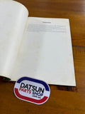 Datsun 1200 Ute B120 Service Bulletin Used.