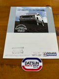 Datsun Nissan D21 Navara Japanese Sales Brochure Used