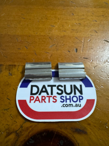 Datsun 120Y Roof Mould Joiner Pair Used