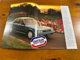 Nissan Pintara R31 Sales Brochure