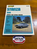 Datsun Stanza 1600 GREGORY’S SERVICE MANUAL L16