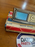 Datsun 1000 Coupe KB10 Grill Badge NOS