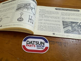 Datsun 1000 Owners Manual B10 Used.