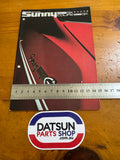 Datsun Sunny Owners Manual 1200 GX B110 Kb110 JDM Used