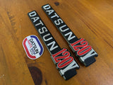 Datsun 120Y Coupe Side Badge Pair Nos Genuine Vb210